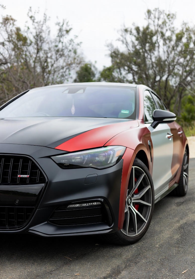 Partial vehicle wrap